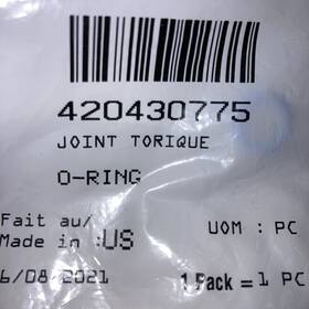 Brp 420430775 Genuine Can Am Injector O-ring New Oem Quantity Of 12 Total
