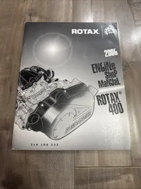 219100232 Brp Ski Doo Factory Original 2006 Rotax 400 Engine Shop Manual P/n