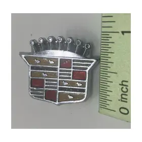 4409477 Cadillac 1966 Crown Emblem Small Oem Vintage Original 1 Inch