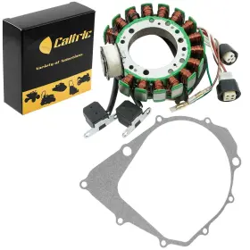St164a2002 Caltric Stator And Gasket For Yamaha Warrior 350 Yfm350x 4x4 1987 1988 1989