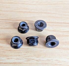 Can-am 233261494 Can-am/sea-doo Oem Elastic Hex Flange Nut M6 Pack Of 5