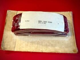 Chaparral 41042 Nos Taillight Lens Set 2pc. 72 Firebird Thunderbird Snowmobile