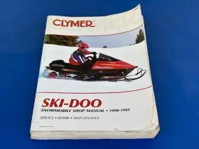 0892876638 Clymer 1990-1995 Ski-doo Formula Plus Mx Mach 1 Snowmobile Service Repair Manual
