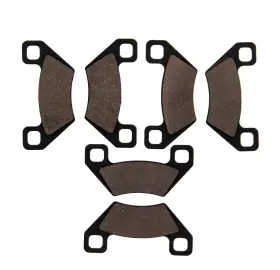 61793 Cycleatv 2013 Arctic Cat 1000 Mud Pro Front And Rear Brake Pads Semi-metallic Pad