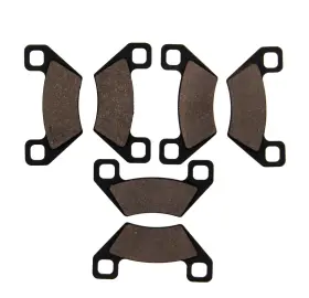 61803 Cycleatv 2015 Arctic Cat 550 Xr Front And Rear Brake Pads Semi-metallic Pad