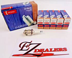 Denso L14-u 10 Pc 5000 Nickel U-groove Spark Plug - Nos