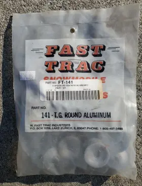 Ft-141 Fast-trac 2 T.g. Round Aluminum Backers Qty. 24 Per Bag 48 Total