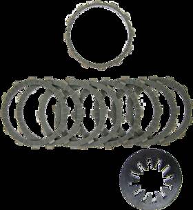 Harddrive Hdc7009 Aramid Clutch Friction Set With Hd Diaphram Spring