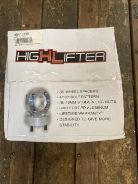 137-1.5 High Lifter Products 8013148 4/137-1.5 Inch Wheel Spacers Wt4/137-15