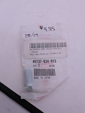 Honda 45337-634-013 Nos Front Brake Left Adjusting Screw Trx200 Fl350 Trx25 Oem