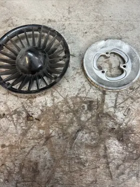Am54838 John Deere Snowmobile Trail Fire 340 Fan Pulley And Cover