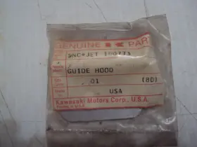 100773 Kawasaki Vintage Nos Oem Sno Jet Snowmobile Hood Guide Sst Astro