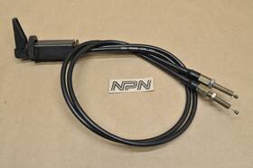 Kimpex 05-928 Mikuni Dual Carburetor Choke Starter Cable Straight 24 1/2 Inch Nos