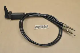 05-928 Kimpex Mikuni Dual Carburetor Choke Starter Cable Straight 24 1/2 Inch Nos