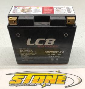 Lcb Battery Scz20st-fa Factory Activated 12 Volt 12v 20 Ah 10 Hr