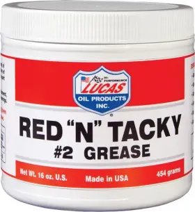 Am26rsys06 Lucas Oil Red N Tack No 2 Grease 1lb Tub For Snowmobile