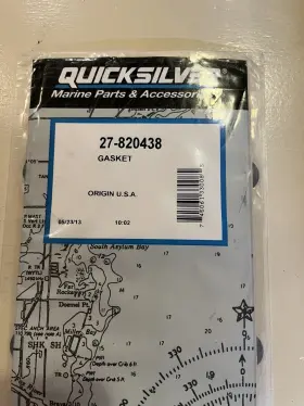 27-820438 Mercury New Genuine Oem Quicksilver Head Gasket
