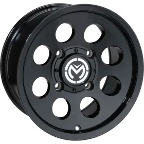 26mo127136gb4 Moose Offroad Wheel - 26x Front Black 12x7 4/136 4 3