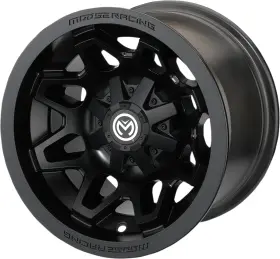 416mo157110mb55 Moose Offroad Wheel - 416x Front/rear Black 15x7 4/110 5 2