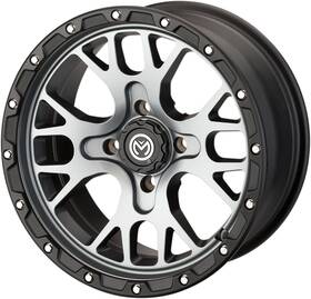 Moose Offroad 545147156sgbl54 14x7 High-quality Gray Wheel 545x For Front/rear Use
