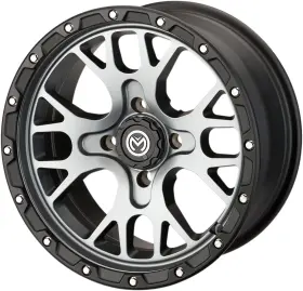 545147156sgbl54 Moose Offroad 14x7 High-quality Gray Wheel 545x For Front/rear Use