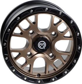 Moose Offroad 545mo157110bz44 545x Bronze 15x7 Wheel For Front/rear With Center Cap