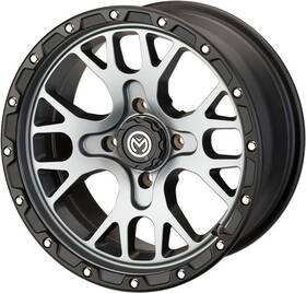 Moose Utility 545147110sgbl54 Racing Wheel - 545mo 14x7 4/110