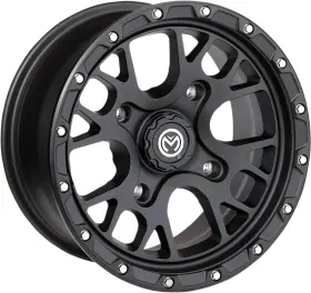0230-1100 Moose Utility Division Racing 545x Atv/utv Wheels 15x7 - 4/110 Satin Black #0230-1100