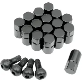 Sp300mo206b Moose Utility Lug Nuts - Black