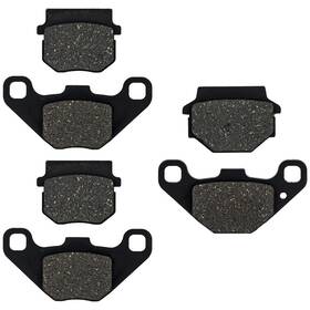 Niche Mk1012634 Brake Pad Set For Polaris Rzr 170 0455279 0455273 Complete Semi-metallic