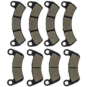 Niche Mk1012649 Brake Pad Set For Polaris Rzr Pro Xp Turbo R 2206231 2208161 Organic