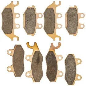 Mk1012655 Niche Brake Pad Set For Kawasaki Mule Pro Fxt Fx Fxr Dx Dxt Ceramic