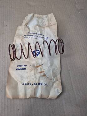 Omc 113138 Vintage Snowmobile Coil Spring