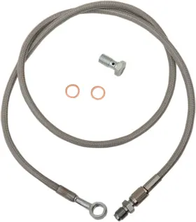 1036-p437913-46 Parts Unlimited Extended Length Brake Line-38 Inch For 1998-1999 Ski-doo Formula