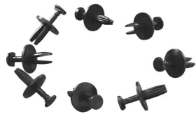 453-202 Parts Unlimited Snowmobile Windshield Mounting Hardware Push Pin Darts 10 Pack