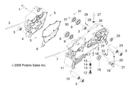 0454565 Polaris Stud Genuine Oem Part Qty 1