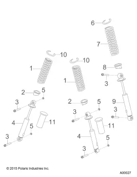 0454869 Polaris Suspension Retainer Front Genuine Oem Part Qty 1 0454869 Polaris Suspension Retainer Front Genuine Oem Part Qty 1