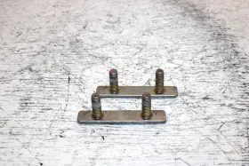1012648 Polaris 1999 500 Indy Oem Front Bumper Support Stud Plate Pair Sp50
