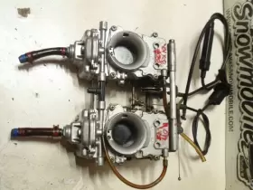 1253331 Polaris 2001 Xc 500 Snowmobile Engine 38mm Carburetors Carbs Classic Touring