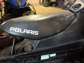 2684491 Polaris 2010 Assault Rmk Dragon 800 Oem Seat Saddle Assfty Black/white