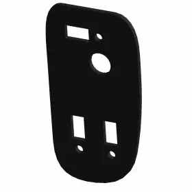 2686029-01 Polaris Pad Assembly Armrest Right Black Genuine Oem Part Qty 1