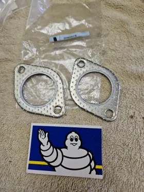 3083575 Polaris Qty 2 Fast Free Ship Snowmobile Cylinder Exhaust Gasket Oem New