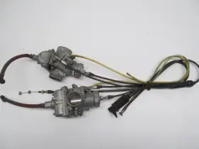 3130459 Polaris 1993 - 98 Indy Trail Sks Es Mikuni Carburetors Carbs With Cables 34mm