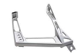 Polaris 5143788-402 New Oem Turbo Silver Machined Footrest Support Nos