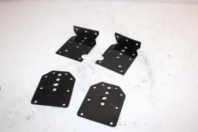 1011857-067 Polaris 5211323-067 94 440 L/c Oem Skid Mount Bracket Set Sp53