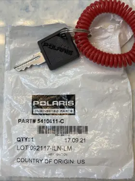 5410611-c Polaris Snowmobile Replacement Ignition Key 3 Dots-c Oem #5410611-c