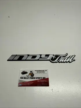 5430852 Polaris 98-99 New Oem Indy Trail Badge Emblem Snowmobile