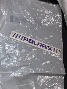 Polaris 5431876-171 New Oem White Light Purple Emblem Nos