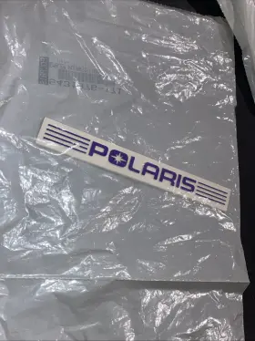5431876-171 Polaris New Oem White Light Purple Emblem Nos