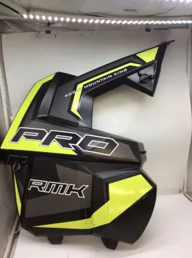 5451231-464 Polaris Right Rh Black Green Axys 2015-2022 Rmk Pro Sks Khaos Assault 545123 Sb